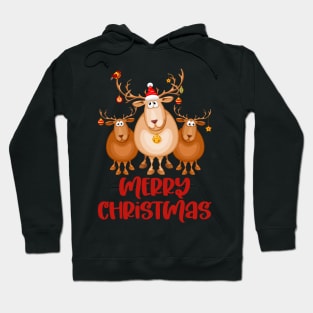 Merry and Bright Yuletide Greetings Hoodie